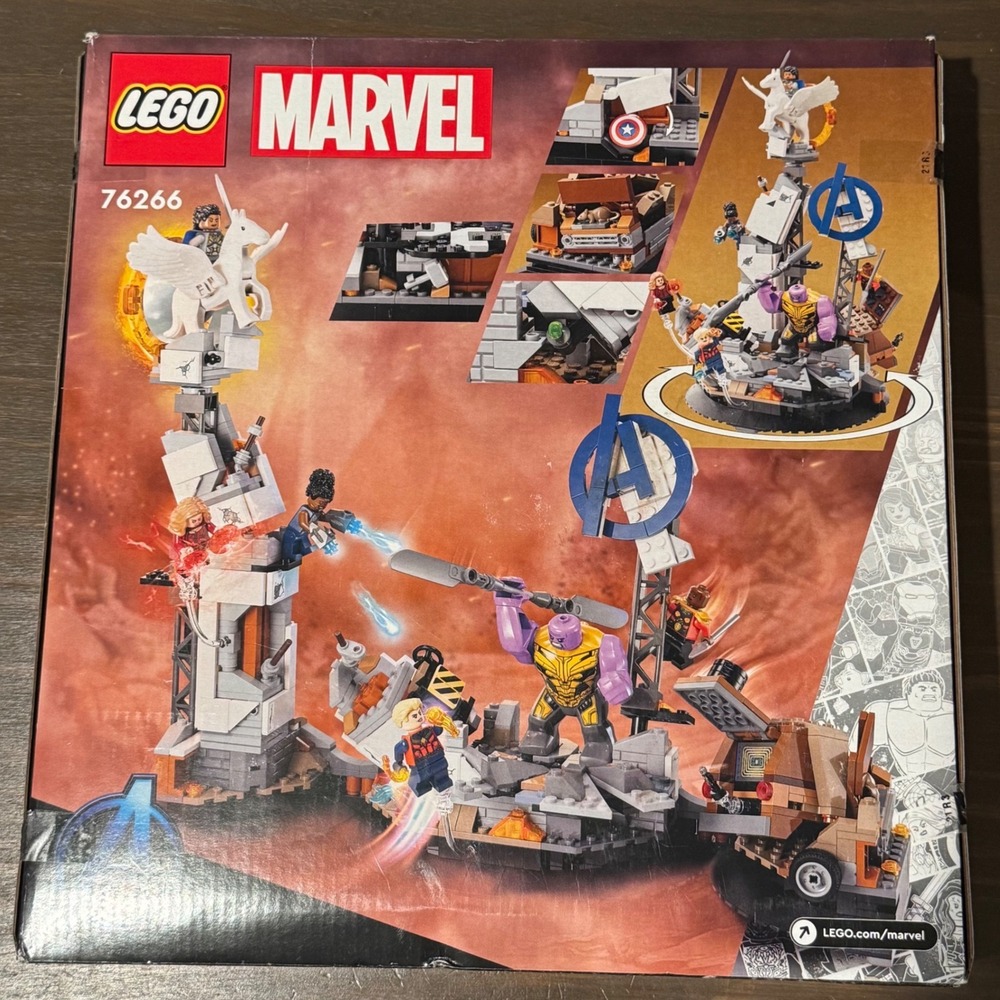 LEGO Marvel Endgame Final Battle 76266 Avengers Infinity Saga Retired New Sealed